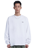 NOMANUAL(ノーマニュアル) NM BLOCK LONG SLEEVE - WHITE