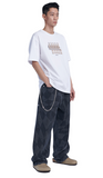 NOMANUAL(ノーマニュアル)  SKATER T-SHIRT - WHITE