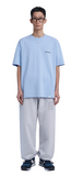 NOMANUAL(ノーマニュアル)  FREE DRAWING T-SHIRT - SKYBLUE