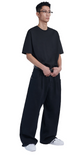 NOMANUAL(ノーマニュアル)  NM BASIC T-SHIRT - BLACK