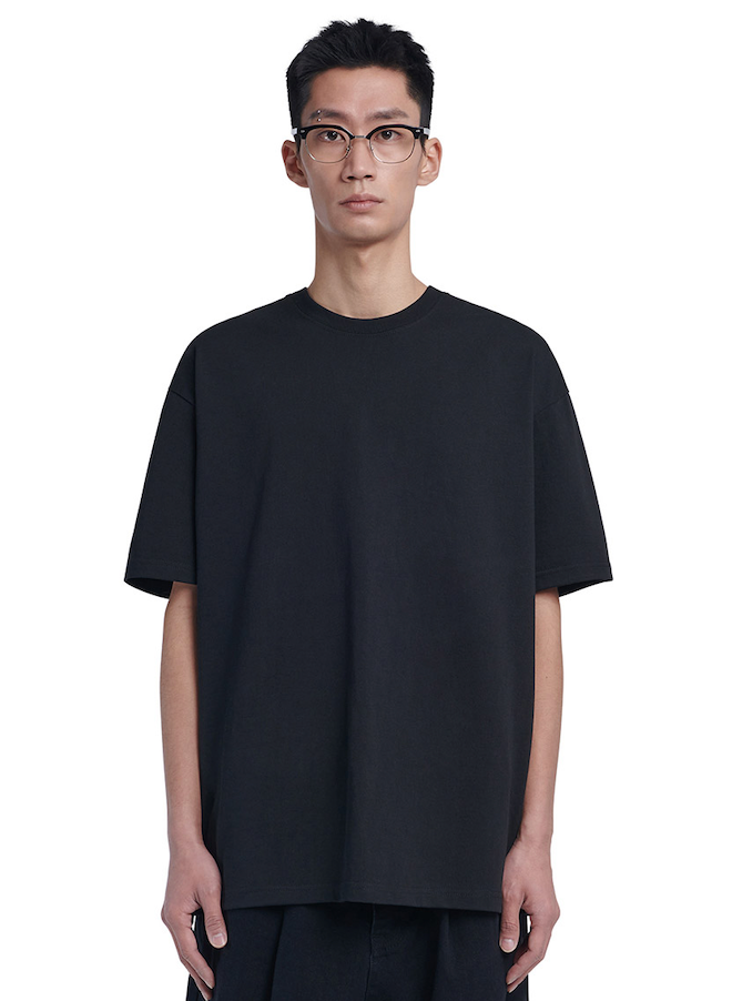 NOMANUAL(ノーマニュアル)  NM BASIC T-SHIRT - BLACK
