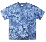 NOMANUAL(ノーマニュアル) D.R LOGO TIE DYE T-SHIRT - NAVY