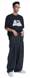 NOMANUAL(ノーマニュアル) NM FRIENDS T-SHIRT - BLACK