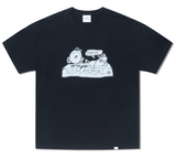 NOMANUAL(ノーマニュアル) NM FRIENDS T-SHIRT - BLACK
