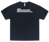 NOMANUAL(ノーマニュアル) NM FRIENDS T-SHIRT - BLACK