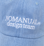 NOMANUAL(ノーマニュアル) P.DYED DT BALL CAP - SKYBLUE