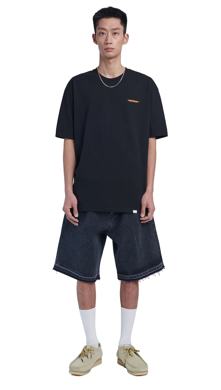 NOMANUAL(ノーマニュアル)  N.M.D T-SHIRT - BLACK