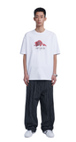 NOMANUAL(ノーマニュアル) HERMIT CRAB T-SHIRT - WHITE