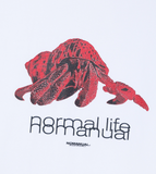 NOMANUAL(ノーマニュアル) HERMIT CRAB T-SHIRT - WHITE