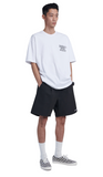NOMANUAL(ノーマニュアル)  DOODLE LOGO T-SHIRT - WHITE