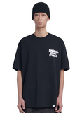 NOMANUAL(ノーマニュアル)  DOODLE LOGO T-SHIRT - BLACK