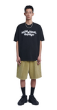 NOMANUAL(ノーマニュアル) MOTION GRAPHIC T-SHIRT - BLACK