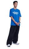 NOMANUAL(ノーマニュアル)  MOTION GRAPHIC T-SHIRT - COBALT