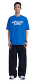 NOMANUAL(ノーマニュアル)  MOTION GRAPHIC T-SHIRT - COBALT
