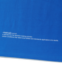 NOMANUAL(ノーマニュアル)  MOTION GRAPHIC T-SHIRT - COBALT