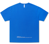 NOMANUAL(ノーマニュアル)  MOTION GRAPHIC T-SHIRT - COBALT