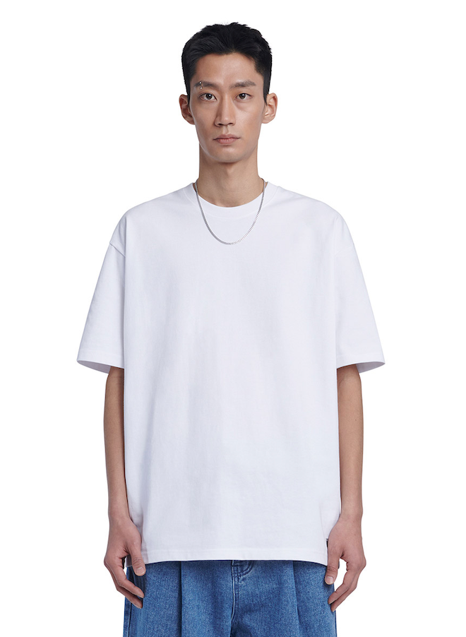 NOMANUAL(ノーマニュアル)  NM BASIC T-SHIRT - WHITE
