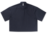 NOMANUAL(ノーマニュアル) NM BOX HALF SHIRTS - BLACK