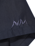 NOMANUAL(ノーマニュアル) NM BOX HALF SHIRTS - BLACK