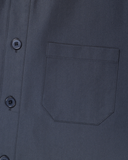 NOMANUAL(ノーマニュアル) NM BOX HALF SHIRTS - CHARCOAL