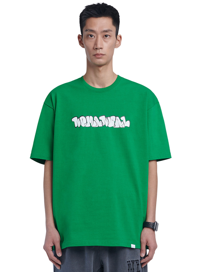 NOMANUAL(ノーマニュアル) TUG T-SHIRT - GREEN