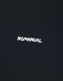 NOMANUAL(ノーマニュアル) FREE DRAWING T-SHIRT - BLACK