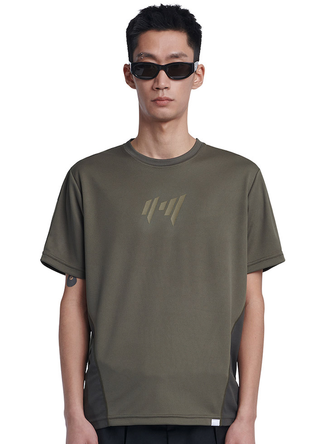 NOMANUAL(ノーマニュアル) ALP T-SHIRTS - KHAKI