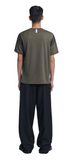 NOMANUAL(ノーマニュアル) ALP T-SHIRTS - KHAKI