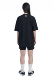 NOMANUAL(ノーマニュアル)  3T ARCH LOGO T-SHIRT - BLACK