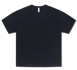 NOMANUAL(ノーマニュアル)  3T ARCH LOGO T-SHIRT - BLACK