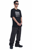 NOMANUAL(ノーマニュアル) E.P T-SHIRT - BLACK