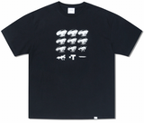 NOMANUAL(ノーマニュアル) E.P T-SHIRT - BLACK