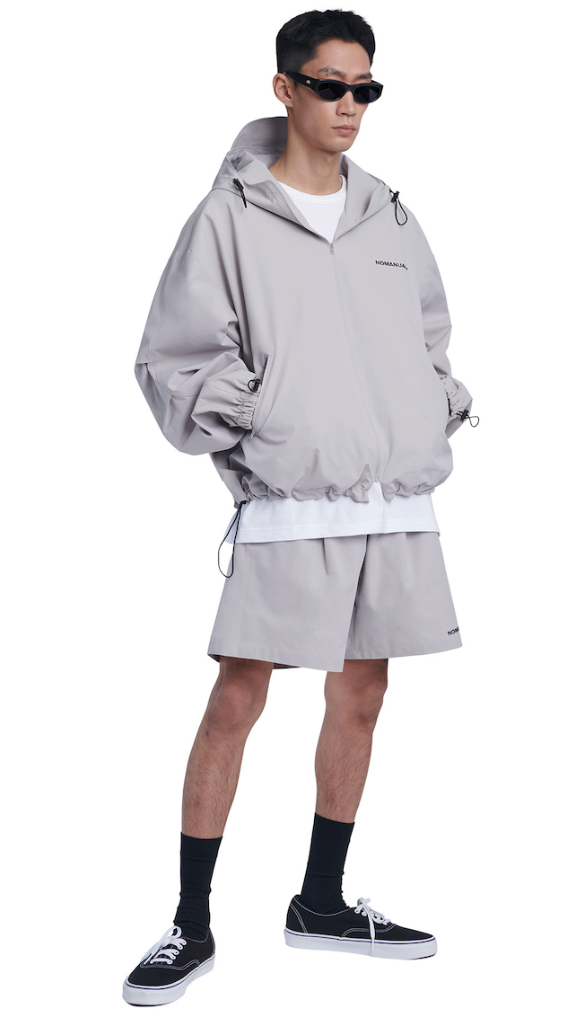 NOMANUAL(ノーマニュアル) PENON WIND SHELL - GRAY