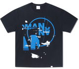 NOMANUAL(ノーマニュアル)  S.S PRINT T-SHIRT - BLACK
