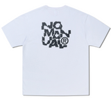 NOMANUAL(ノーマニュアル) CRACKED T-SHIRT - WHITE