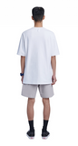NOMANUAL(ノーマニュアル)  BACKPACK T-SHIRT - WHITE