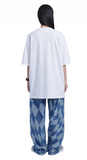 NOMANUAL(ノーマニュアル)  BACKPACK T-SHIRT - WHITE