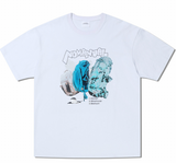 NOMANUAL(ノーマニュアル)  BACKPACK T-SHIRT - WHITE