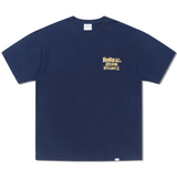 NOMANUAL(ノーマニュアル)  DOODLE LOGO T-SHIRT - DARK NAVY
