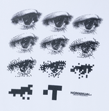 NOMANUAL(ノーマニュアル)  E.P T-SHIRT - WHITE