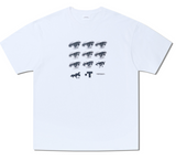 NOMANUAL(ノーマニュアル)  E.P T-SHIRT - WHITE