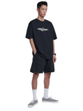 NOMANUAL(ノーマニュアル) SKATER T-SHIRT - BLACK