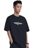 NOMANUAL(ノーマニュアル) SKATER T-SHIRT - BLACK