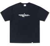 NOMANUAL(ノーマニュアル) SKATER T-SHIRT - BLACK