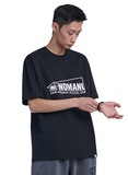 NOMANUAL(ノーマニュアル) NM HOUSE T-SHIRT - BLACK