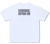 NOMANUAL(ノーマニュアル) NM HOUSE T-SHIRT - WHITE