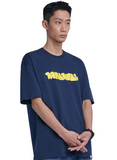 NOMANUAL(ノーマニュアル)  TUG T-SHIRT - DARK NAVY