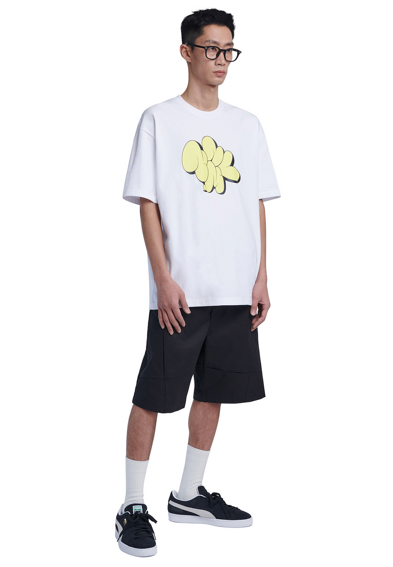 NOMANUAL(ノーマニュアル)  ODT T-SHIRT - WHITE