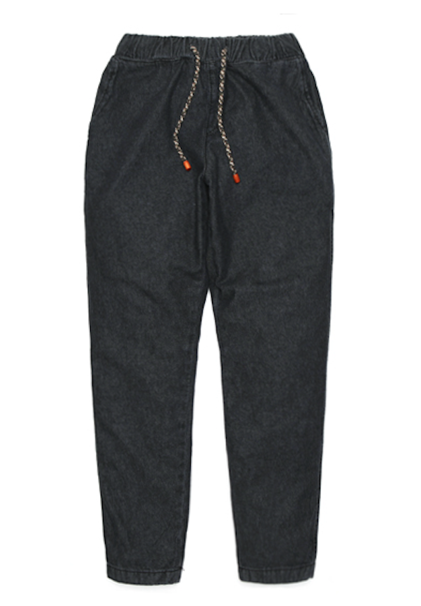 JEMUT (ジェモッ) loose-fitting denim pants Dark Blue HJBLP0174