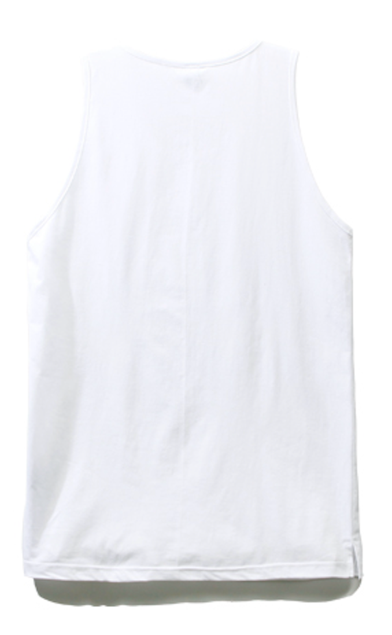 JEMUT (ジェモッ) LAYERD LONG SLEEVELESS WHITE HJST2072